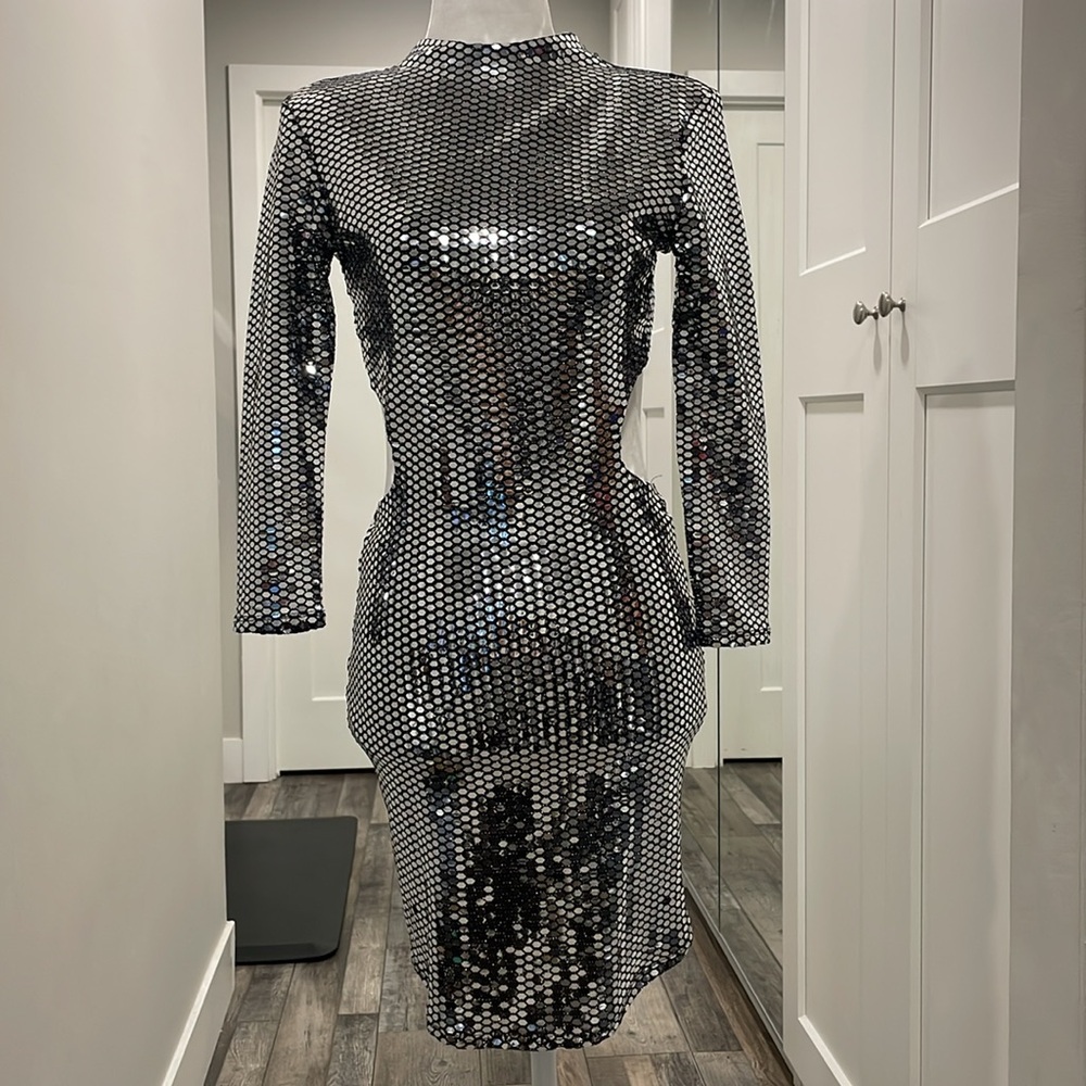 Sequin mini dress
